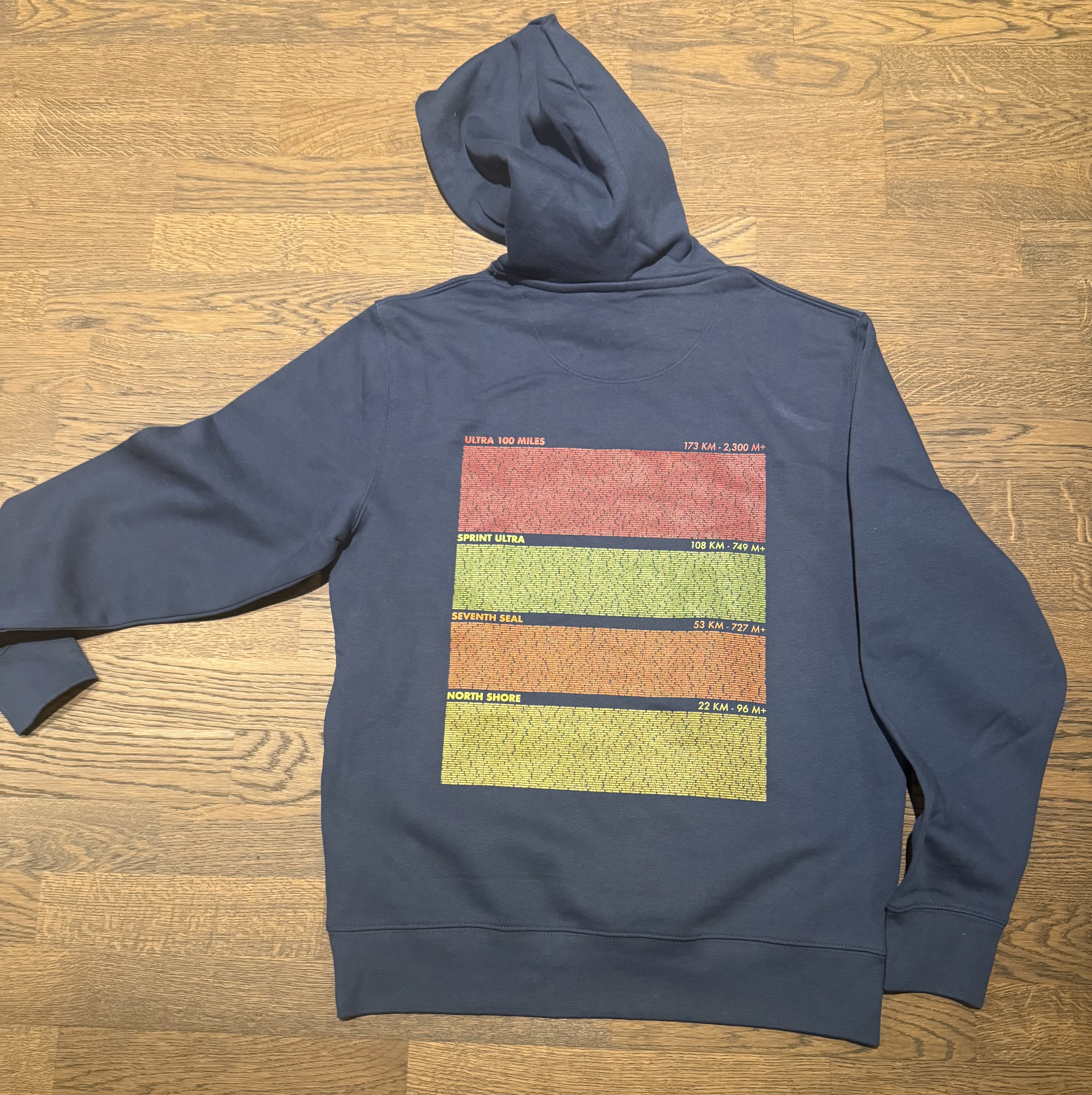 Race hoodie back