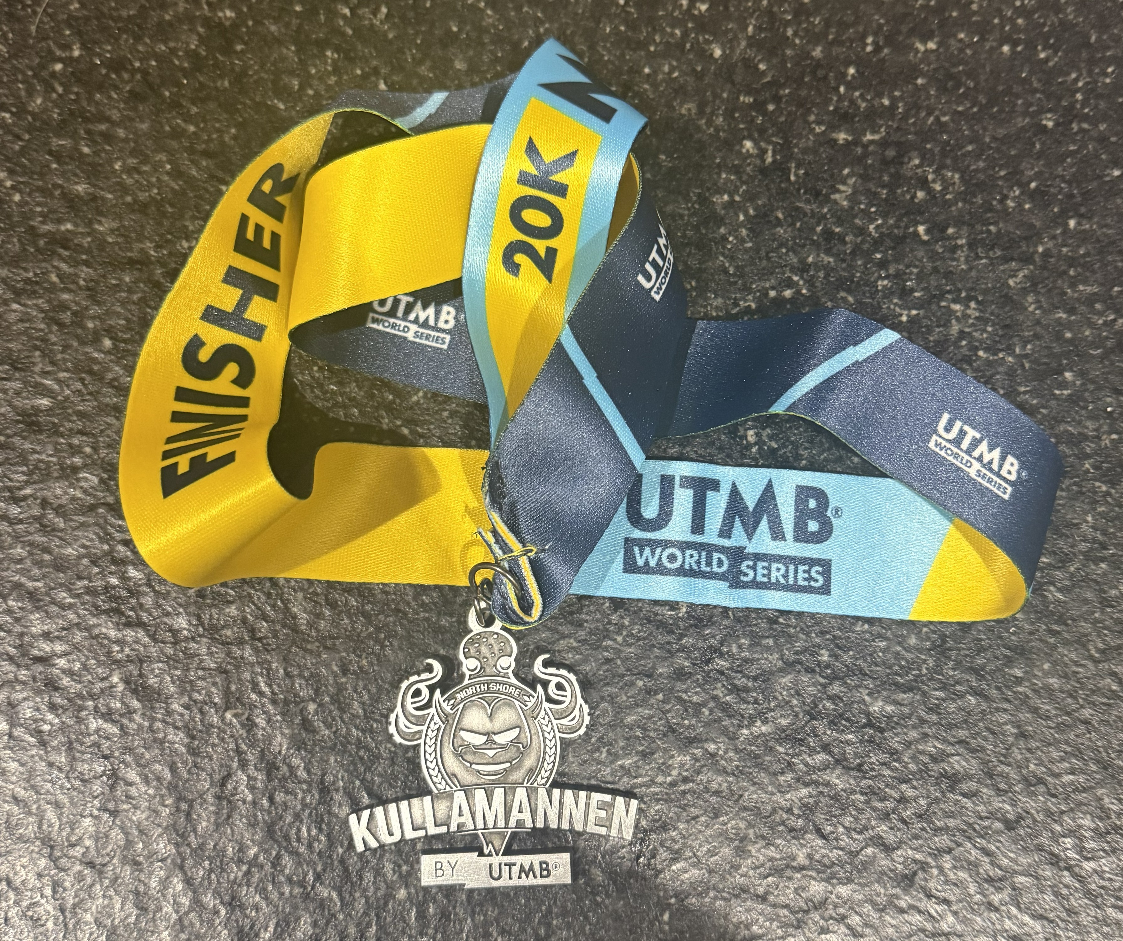 Kullamannen North Shore 20K Finisher Medal